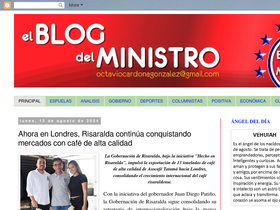 'elblogdelministro.com' screenshot