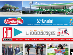 'gunhaber.com.tr' screenshot