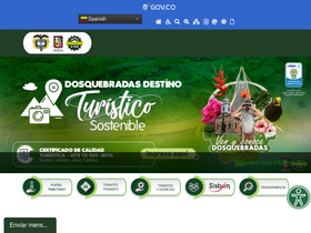 'dosquebradas.gov.co' screenshot
