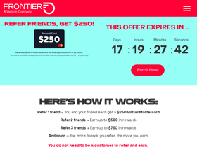 frontiercustomerreferral.com