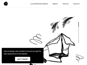 'absurd.design' screenshot