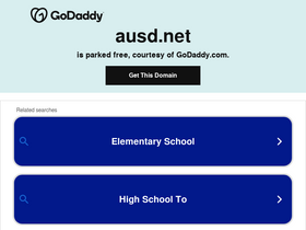 'ausd.net' screenshot