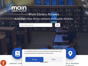 'mainlib.org' screenshot