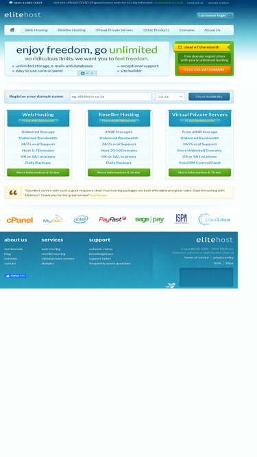elitehost.co.za