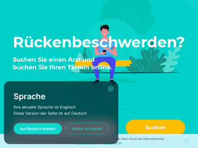 'medicosearch.ch' screenshot