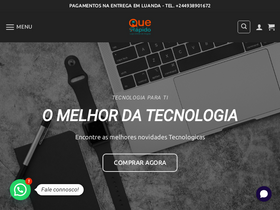 'querapidoangola.com' screenshot
