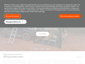 'dometic.com' screenshot