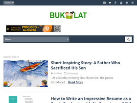 'buklat.blogspot.com' screenshot