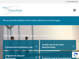 foxstaniland.com.au
