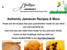 'ayouniquejourney.com' screenshot