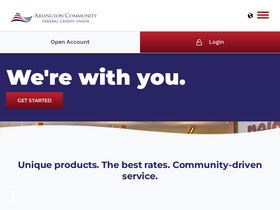 'arlingtoncu.org' screenshot