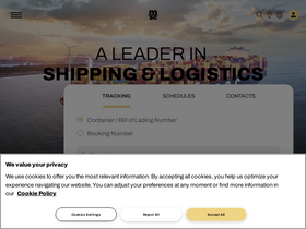 'msccargo.cn' screenshot
