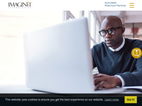 'imaginit.com' screenshot