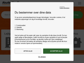 'akutbolig.dk' screenshot