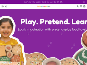 thesmallwonderland.com homepage screenshot