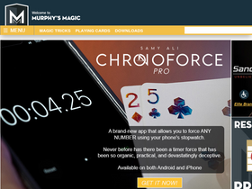 'murphysmagic.com' screenshot