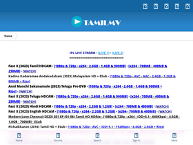 'tamilmv.tv' screenshot