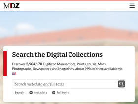 'digitale-sammlungen.de' screenshot