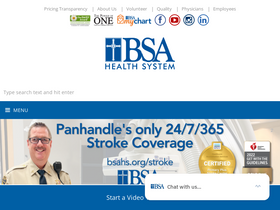 'bsahs.org' screenshot