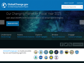 'globalchange.gov' screenshot