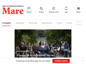 'mareonline.nl' screenshot