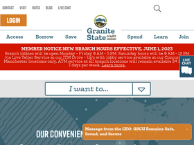 'gscu.org' screenshot