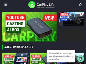 'carplaylife.com' screenshot