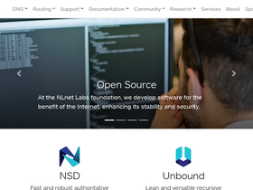 'nlnetlabs.nl' screenshot