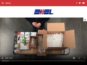 'exel.com.mx' screenshot