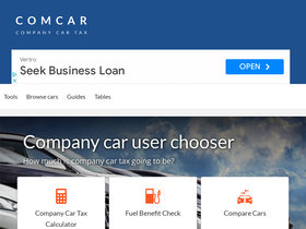 'comcar.co.uk' screenshot
