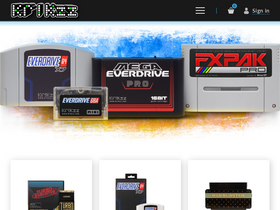 'krikzz.com' screenshot