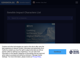 'genshin.gg' screenshot
