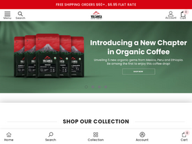 'volcanicacoffee.com' screenshot