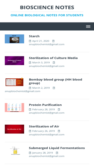 biosciencenotes.com