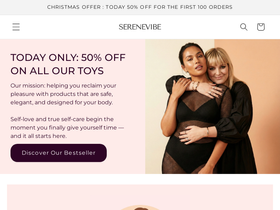 UK Serene Vibe website screenshot