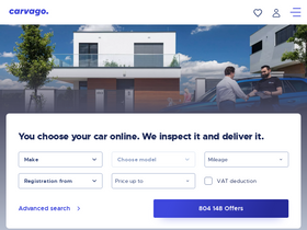 'carvago.com' screenshot