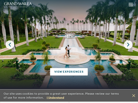 'grandwailea.com' screenshot
