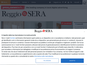 'reggiosera.it' screenshot