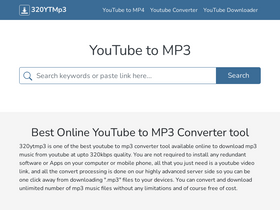 '320ytmp3.info' screenshot
