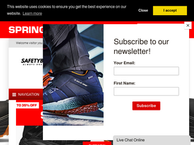 'safetybootsuk.co.uk' screenshot