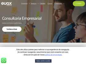 'euax.com.br' screenshot