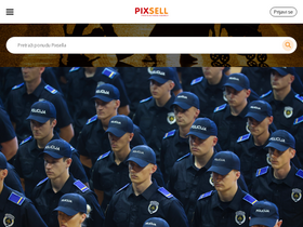 'pixsell.hr' screenshot