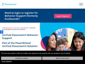 'kickboardforschools.com' screenshot