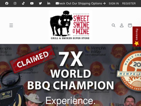 Sweet Swine O' Mine Distributing homepage screenshot