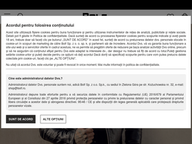'bolf.ro' screenshot