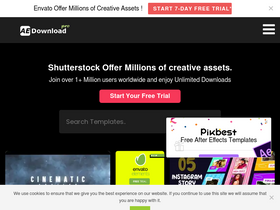 'aedownloadpro.com' screenshot