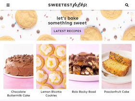 'sweetestmenu.com' screenshot