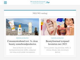 'beautyjournaal.nl' screenshot