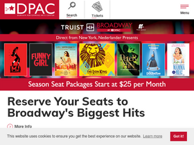 'dpacnc.com' screenshot