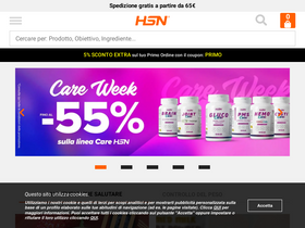 'hsnstore.it' screenshot